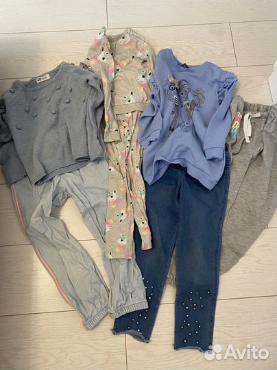 Пакет вещей на девочку весна-лето 116-122