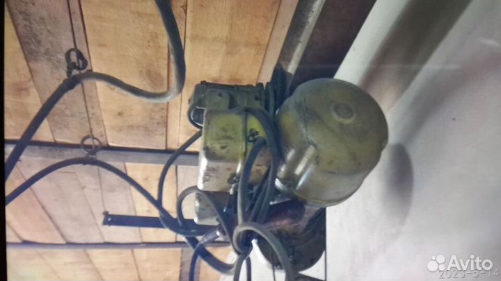 Электроталь лебёдка передвижная 220в 0.5т СССР