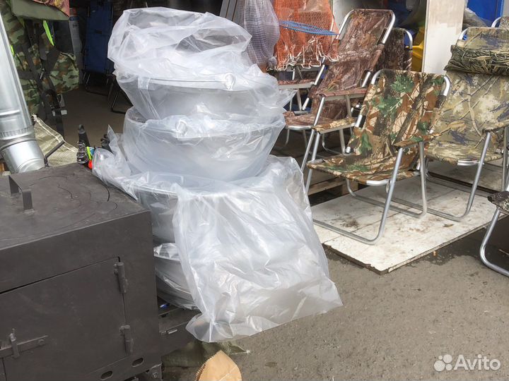 Казань алюминиевый и котелок KUkmara