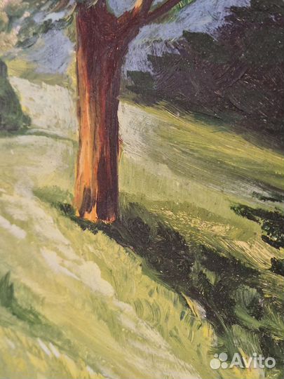 Картина маслом на холсте пейзаж