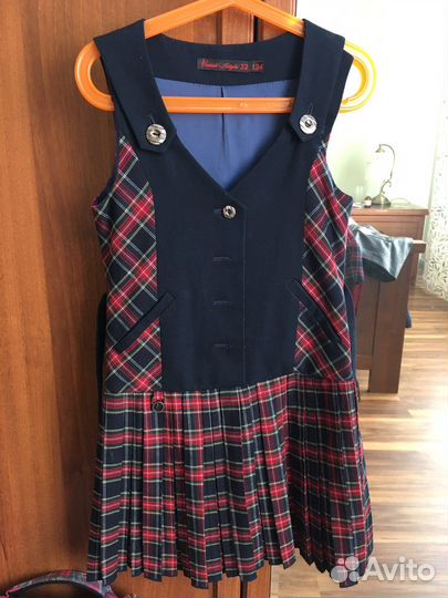 Школьная форма б/у для девочки рост 128