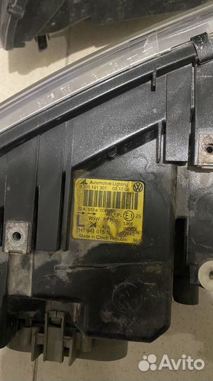 Фара volkswagen t5