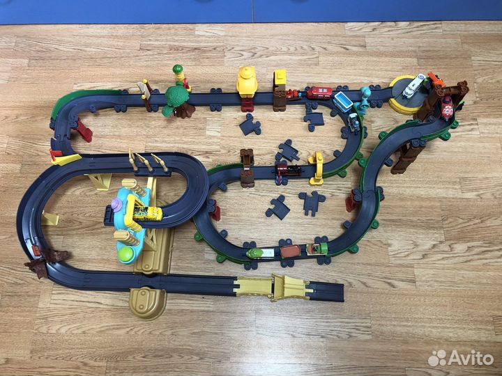 Железная дорога чаггингтон с паравозиками