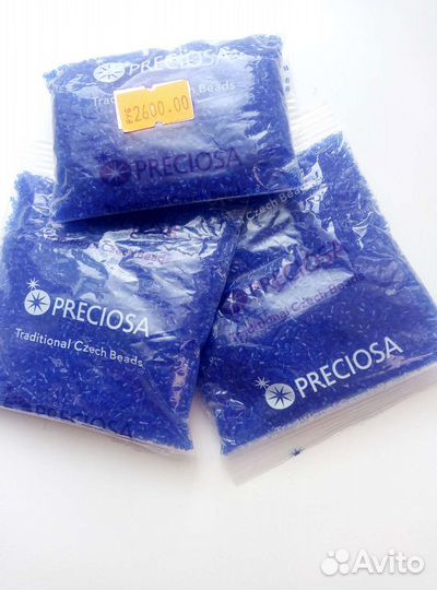 Стеклярус и рубка preciosa