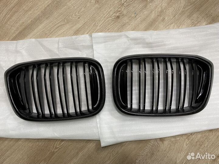 Решетка радиатора BMW X3 G01 карбон