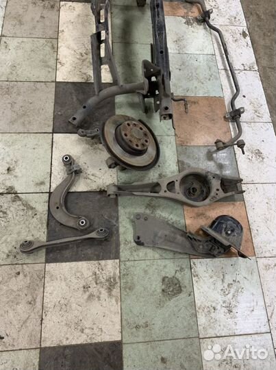 Scoda octavia A5. Задняя подвеска