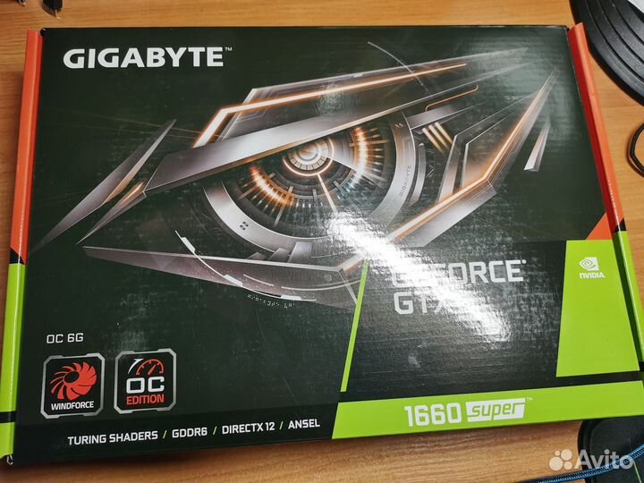 Видеокарта gigabyte Nvidia GeForce GTX 1660super 6