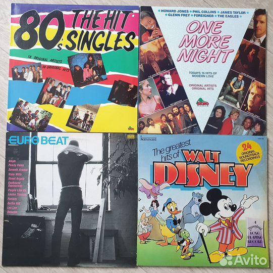 LP Hit Singles, More Night, Eurobeat, Walt Disney