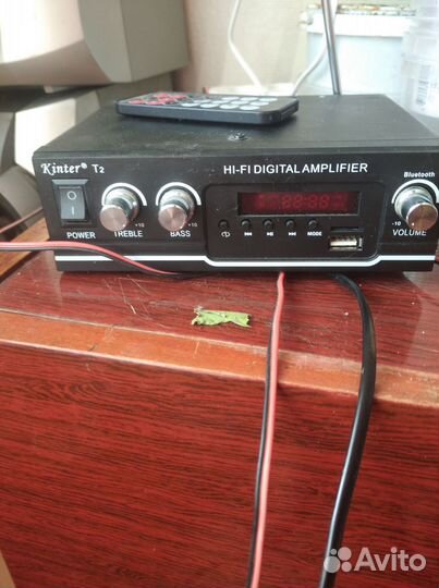 Усилитель звука с bluetooth и колонками