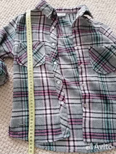 Рубашка фланель 134