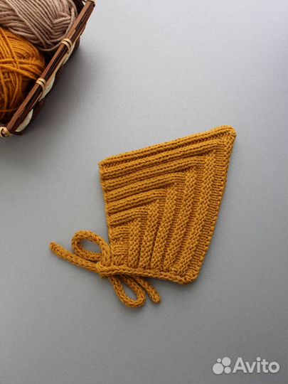 Шапка вязаная детская