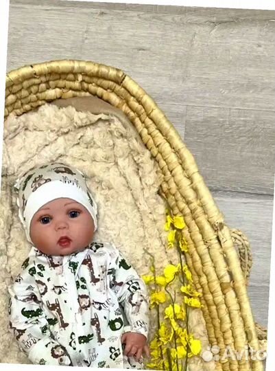 Конверт на выписку новорожденного комплект весенне-летний (цвет холодная полынь)