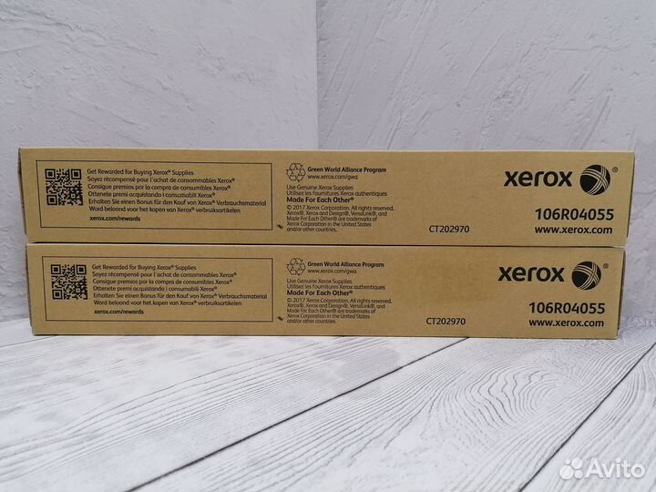 Картриджи оригинальные Xerox 106R04055
