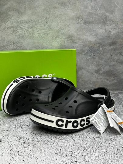 Сабо Crocs чёрные