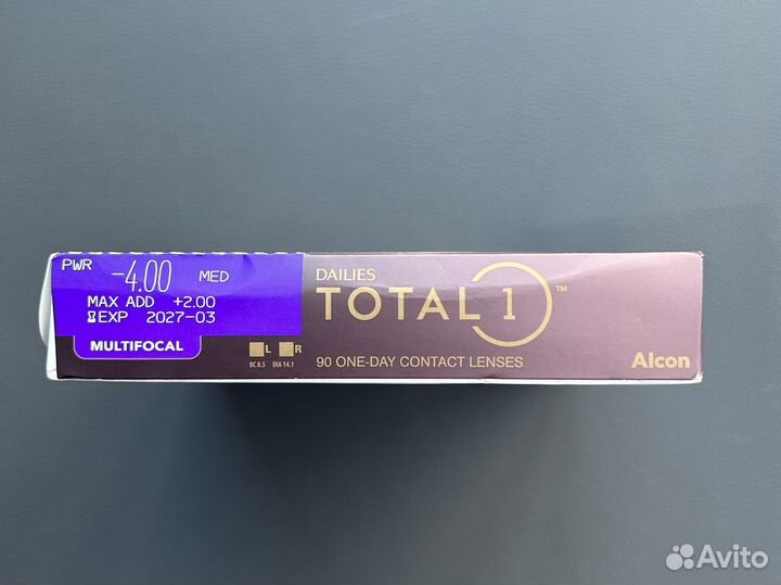Линзы dailies Total 1 Multifocal - 4.00