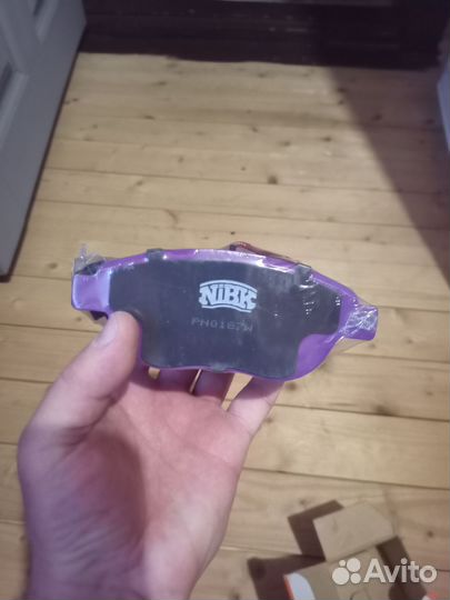 Колодки тормозные передние на Ситроен nibk