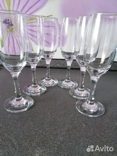 Фужеры, бокалы