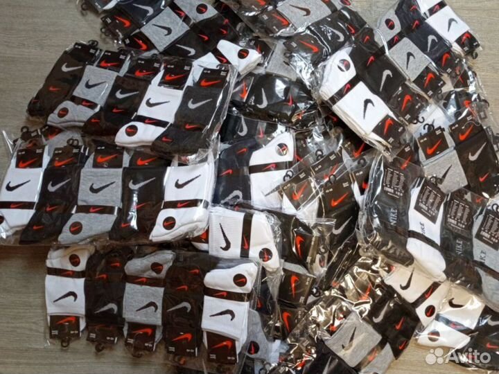 Высокие носки nike adidas