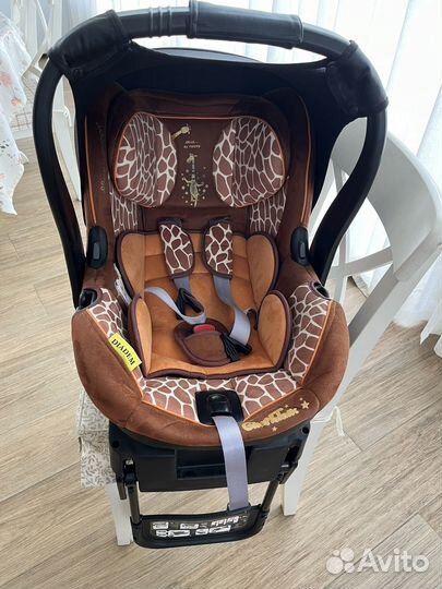 Автолюлька welldon 0+ с базой isofix