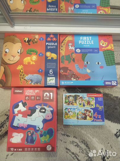 Пазлы для малышей пакетом