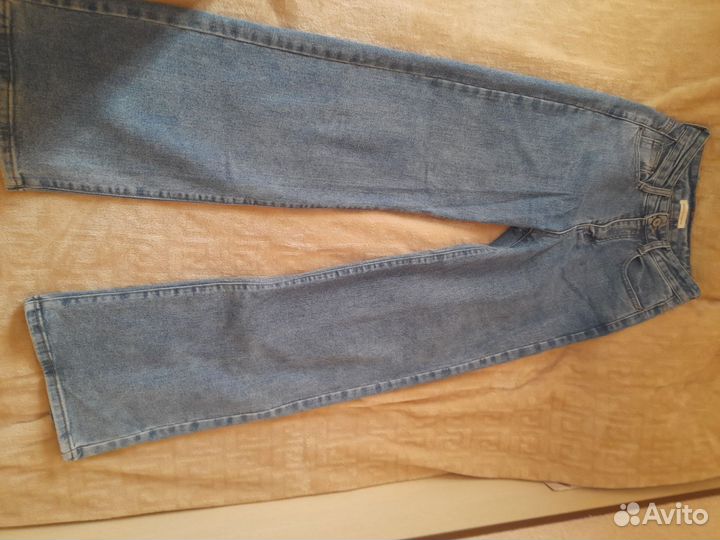 Брюки труба