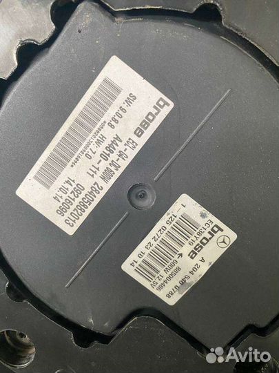 Вентилятор радиатора Mercedes E-Class W212