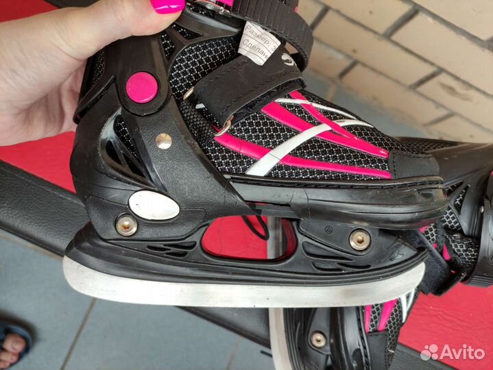 Коньки раздвижные 31-34