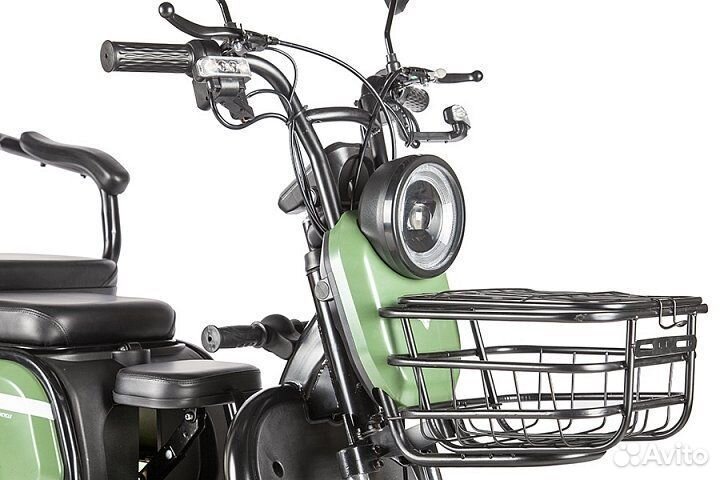 Трицикл Электровелосипед велогибрид Rutrike Пилот