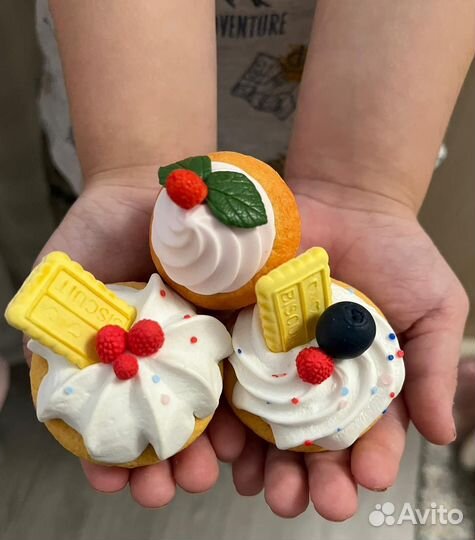 Игрушечная еда из полимерной глины