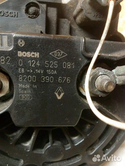 Генератор Рено Меган 2 Сценик 2 1.5D K9K 732