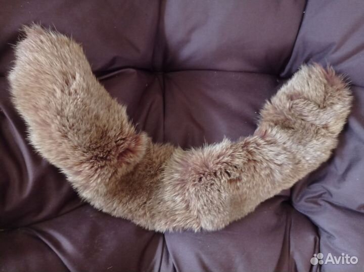 Воротник из натурального меха