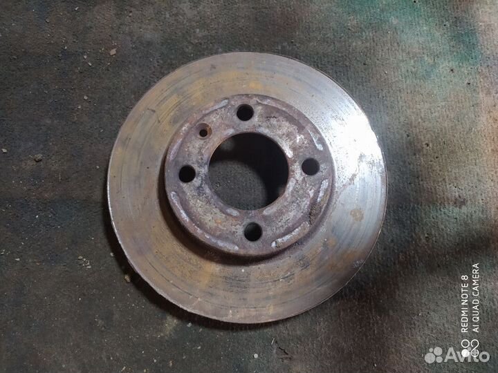 Диск тормозной передний вентилируемый Golf 2