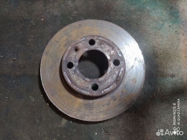 Диск тормозной передний вентилируемый Golf 2