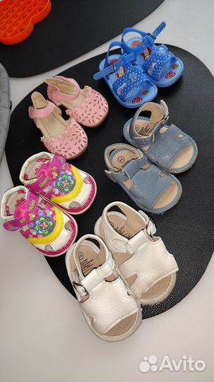 Пинетки, сандалики для девочки от 10 до 12 см