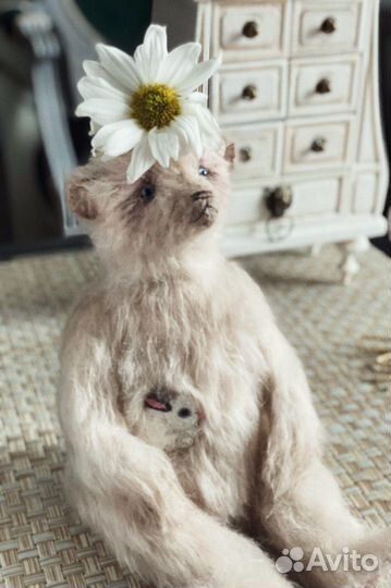 Авторская коллекционная игрушка в стиле тедди