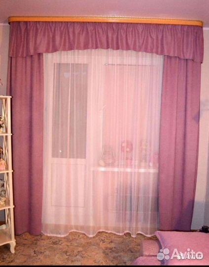 Шторы с ламбрекеном