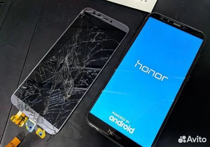 Замена стекла (экрана) iPhone, iPad, android