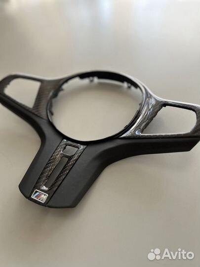 Вставка в руль BMW X5 G05 карбон