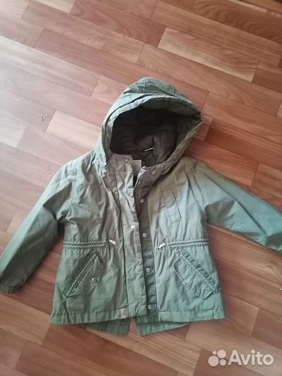Куртка zara для девочки 3-4 лет