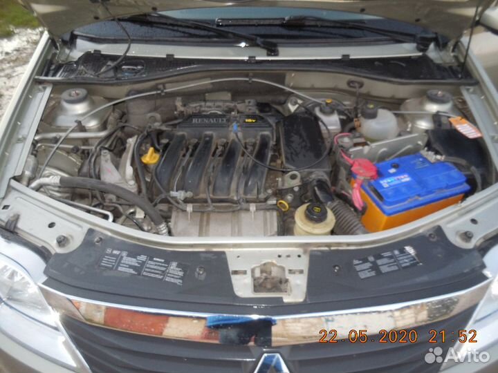 Renault Logan 1.6 МТ, 2011, 128 000 км