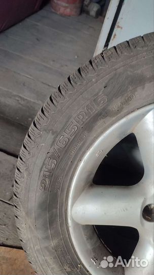 Диски r 16 Nissan (оригигал), с резиной