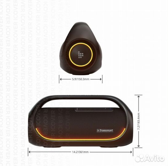 Колонка tronsmart bang 60watts