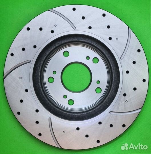 Диск тормозной перед прав/лев hyundai Solaris