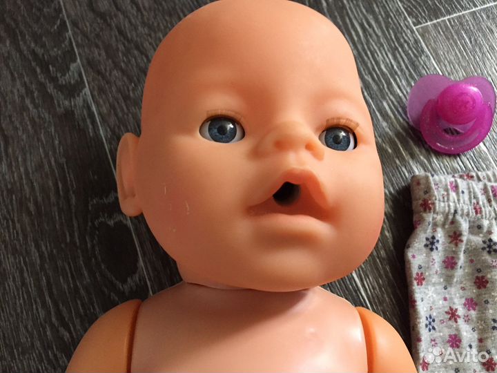 Кукла-пупс Baby Doll (аналог Baby Born) 9 функций