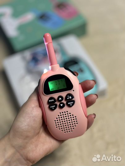 Рации для детей подарочный набор,связь до 3 км