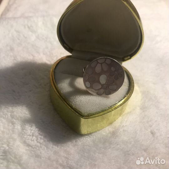 Кольцо серебро 925