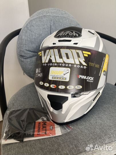 Мотошлем airoh valor wings