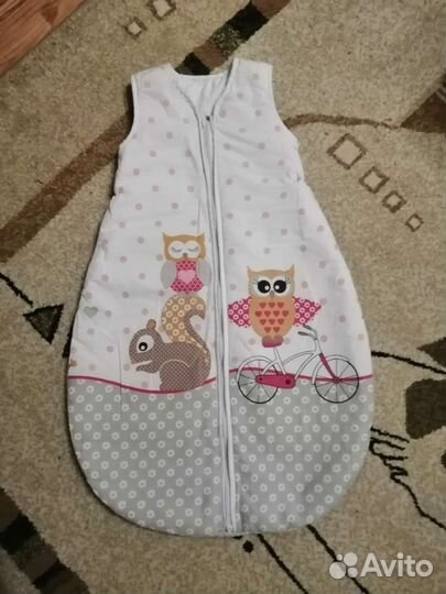 Спальный мешок детский теплый