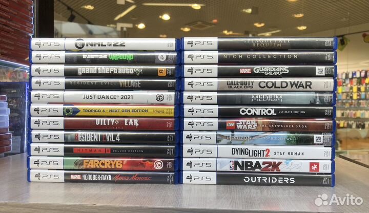 Игры для PlayStation PS4 PS5