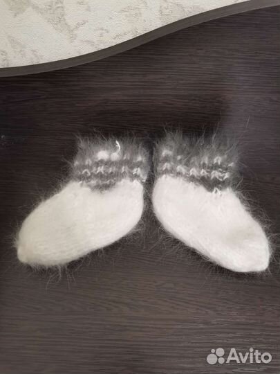 Детские носки из кроличего пуха